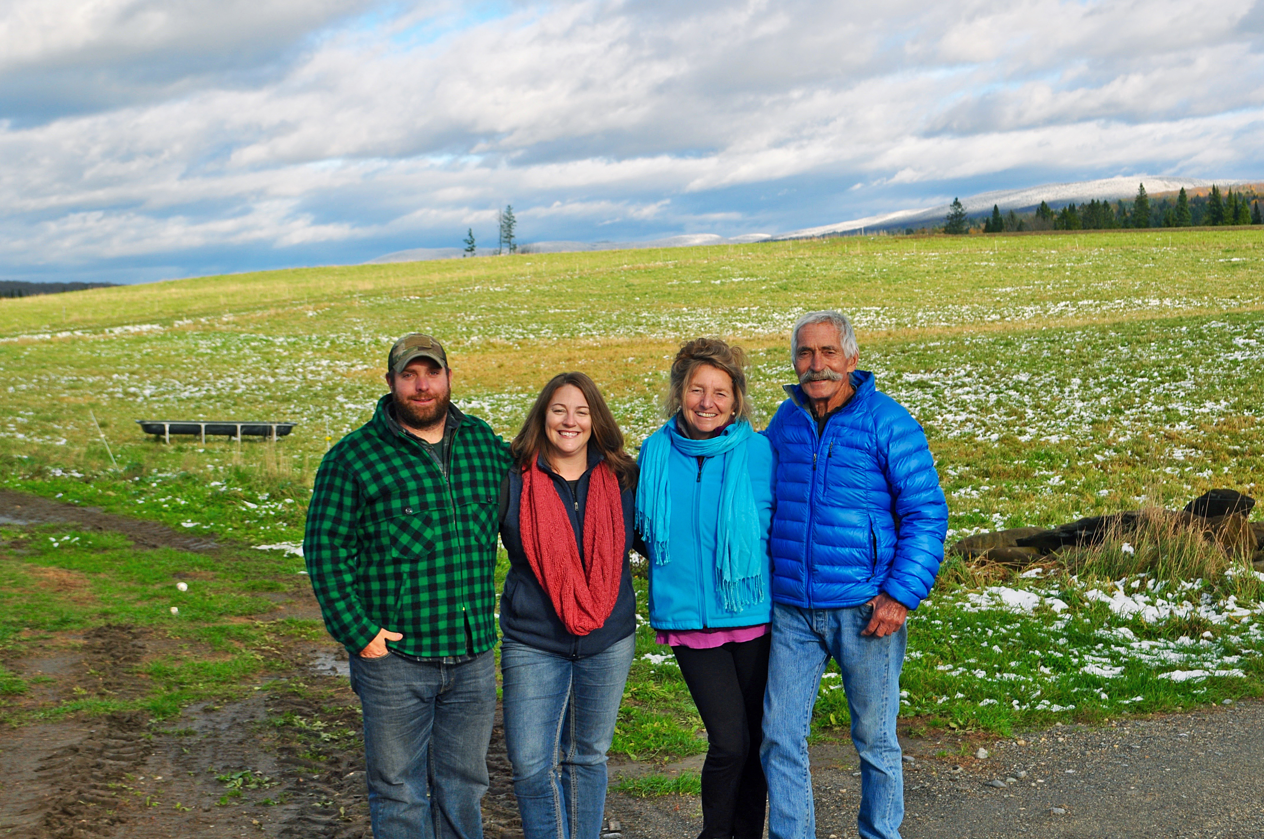 Nottermann family with cattle